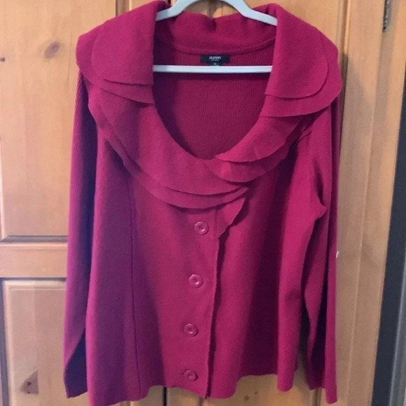 Raspberry pink wool 3X - Picture 2 of 13